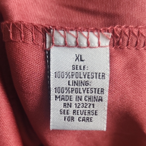 [J for Justify} Elegant Crimson Dress - Size XL - Picture 12 of 12